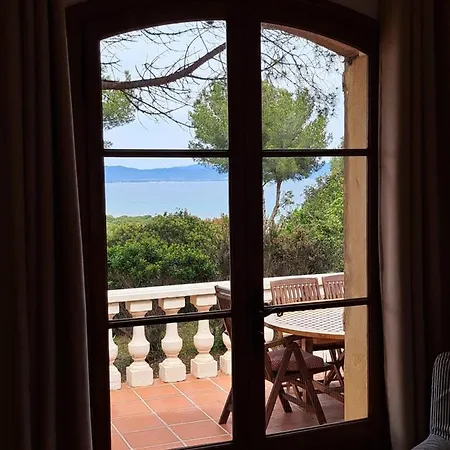 Bastide Presqu Ile De Giens Superbe Vue Piscine Βίλα Ιέρ