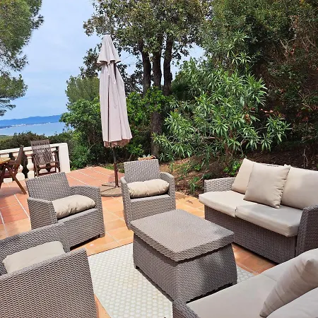 Villa Bastide Presqu Ile De Giens Superbe Vue Piscine Hyeres