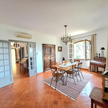 Bastide Presqu Ile De Giens Superbe Vue Piscine Villa Hyères