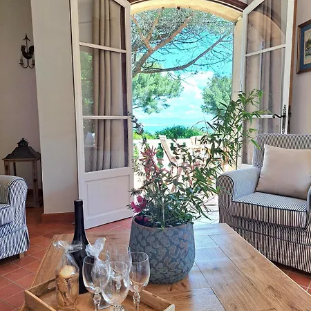 Bastide Presqu Ile De Giens Superbe Vue Piscine *