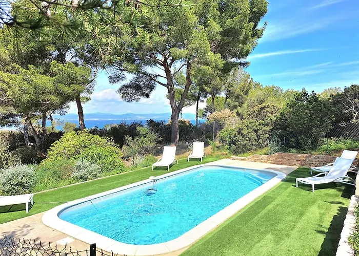 Villa Bastide Presqu Ile De Giens Superbe Vue Piscine