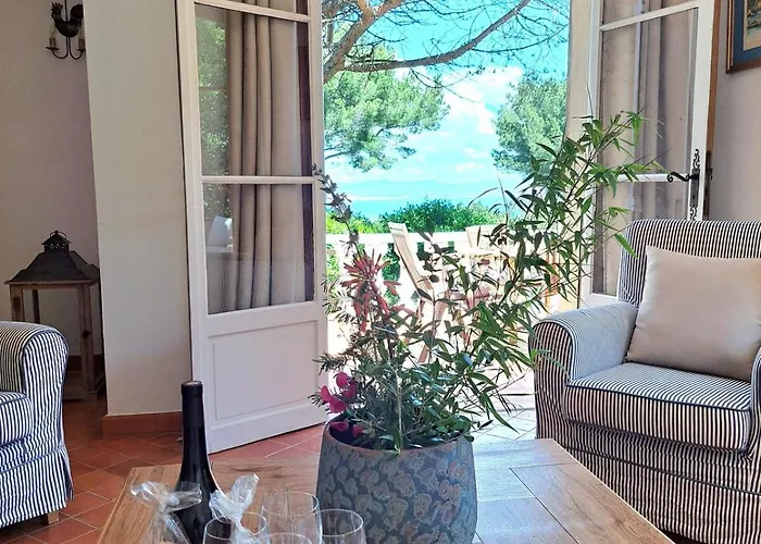 Bastide Presqu Ile De Giens Superbe Vue Piscine *